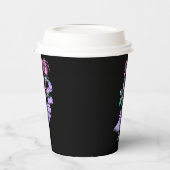 Gothic Bouquet Paper Cups Papieren Bekers (Links)