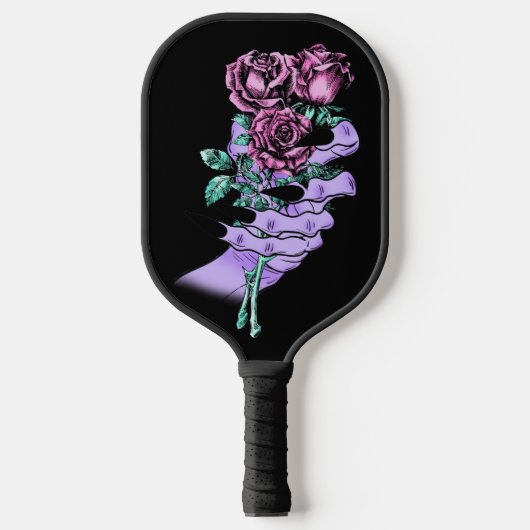 Gothic Bouquet Pickleball Racket (Voorkant)
