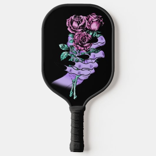 Gothic Bouquet Pickleball Racket (Achterkant)