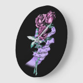 Gothic Bouquet Wall klok (Hoek)