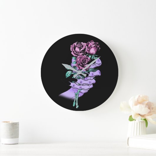 Gothic Bouquet Wall klok (Huis)