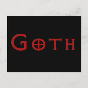 Gothic Briefkaart