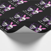 Gothic bruiloft cadeaupapier (Hoek)