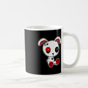 Gothic Bunny Lazy Halloween Kostuum Scary Gothic Koffiemok