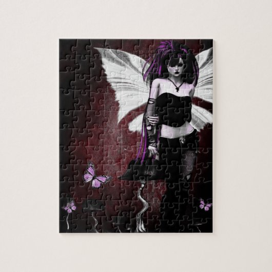 Gothic Butterfly Legpuzzel (Verticaal)