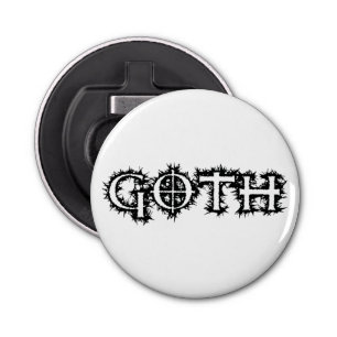 Gothic Button Flesopener