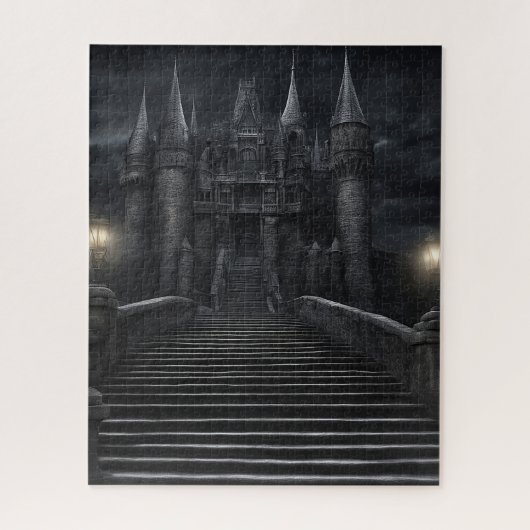 GOTHIC CASTLE NIGHT LEGPUZZEL (Verticaal)