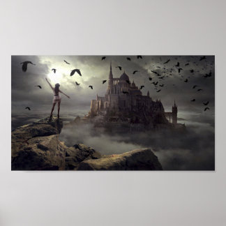 Gothic Castle Poster