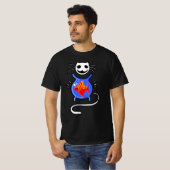 Gothic Cat Mannen Tshirts (Voorkant volledig)