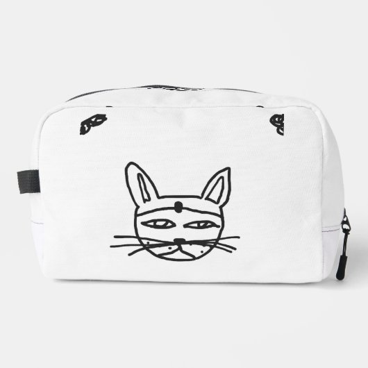 Gothic cat pencil bag toilettasje (Voorkant)