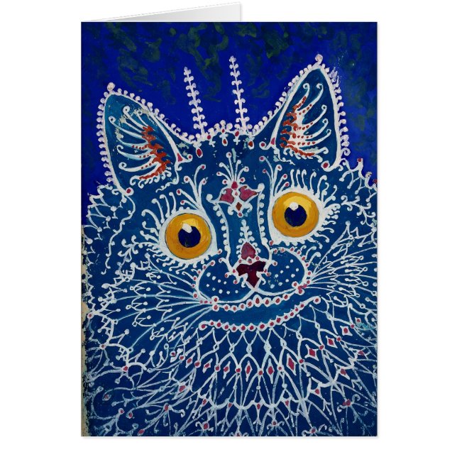Gothic Cat van Louis Wain (Voorkant)
