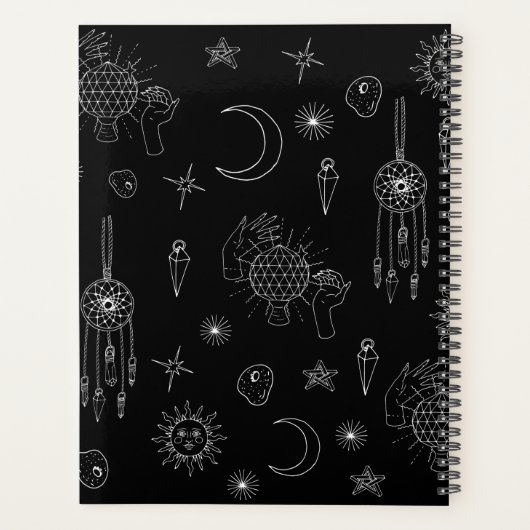 Gothic Celestial Planner (Achterkant)