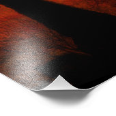 Gothic Celtic Red Foto Afdruk (Hoek)