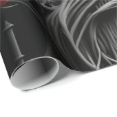 Gothic Cemetery Rose Garden Cadeaupapier (Rol Hoek)