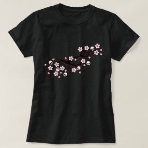 Gothic Cherry Blossom T-shirt