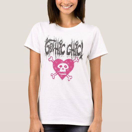 Gothic Chic T-shirt (Voorkant)