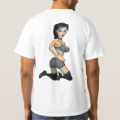 Gothic Chick BoneTown T-Shirt (Achterkant)