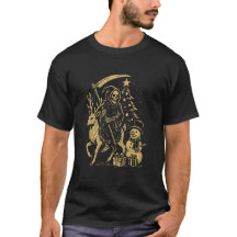 Gothic Christmas – Grim Reaper & Reindeer