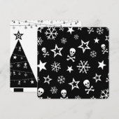 { Gothic Christmas } { Holiday Party } Kaart (Voorkant / Achterkant)