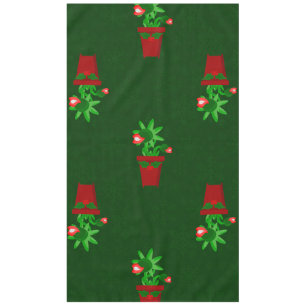 Gothic Christmas Venus Flytrap Spookmas Tafelkleed