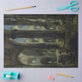 Gothic Church Ruins (door Carl Blechen) Tissuepapier (Craft)