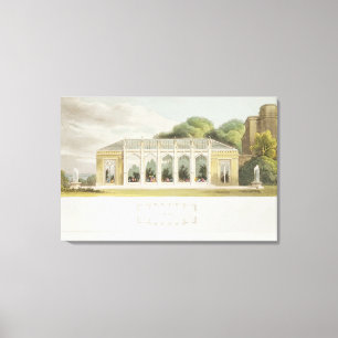 Gothic Conservatory, 1832 Canvas Afdruk