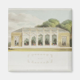 Gothic Conservatory, 1832 Magneet