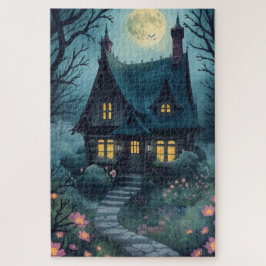 Gothic Cottagecore Fusion Jigsaw Puzzle Legpuzzel