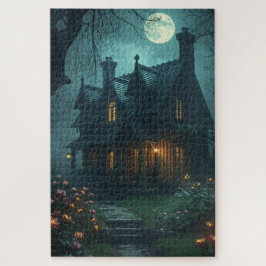 Gothic Cottagecore Fusion Jigsaw Puzzle Legpuzzel
