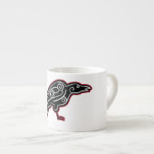 Gothic Crow Espresso Kop (Voorkant rechts)