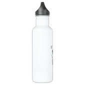 Gothic Crow F Caw F Raven Skull Halloween Graphic Waterfles (Links)