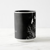 Gothic Crows and Trees Midnight Landscape Smokey Mok (Midden)