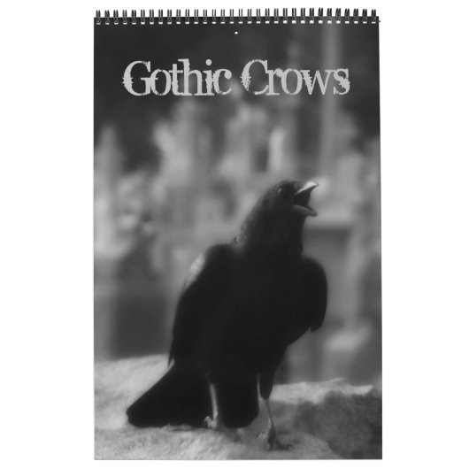 Gothic Crows Kalender (Hoes)
