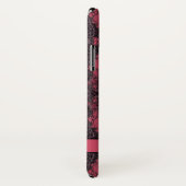 Gothic Damask Pink Lace Pattern Craft Case-Mate iPhone Case (Achterkant / rechts)
