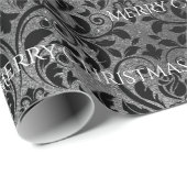 Gothic Damaskerst Cadeaupapier (Rol Hoek)