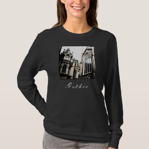 'Gothic' Dames' T-shirt met lange Sleeves