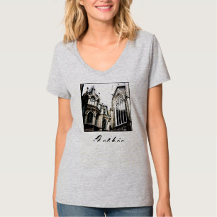 'Gothic' Dames-V-Neck T-shirt