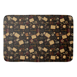 Gothic Dark Academia Bath Mat – Mysterieus en verf