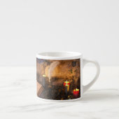 Gothic Dark Academia Kaarsverlichte Studeerkamer K Espresso Kop (Rechts)