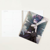 Gothic Dark Fairy Girl Fantasy Art Planner (Display)