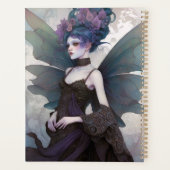 Gothic Dark Fairy Girl Fantasy Art Planner (Achterkant)