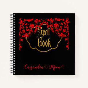 Gothic Dark Magic Gepersonaliseerd Notitieboek