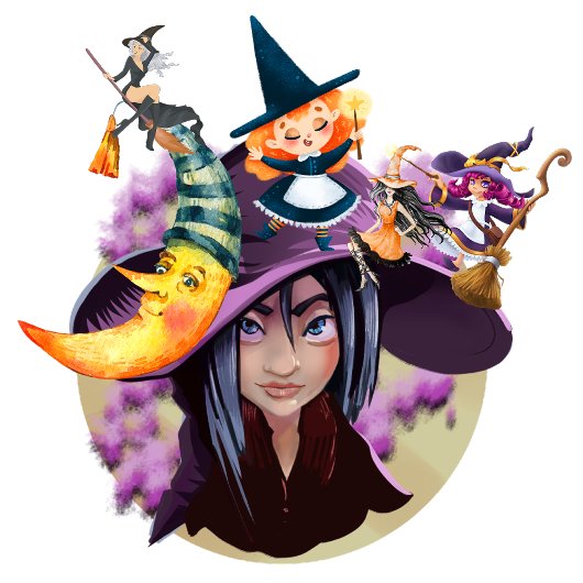 Gothic Darlings Ronde Klok