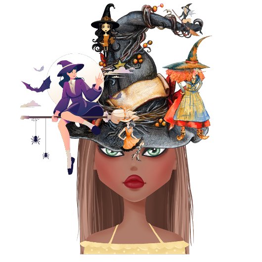 Gothic Darlings Vierkante Klok