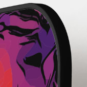 Gothic Death Skull Skeleton Custom Pickleball Paddle (Links Detail)