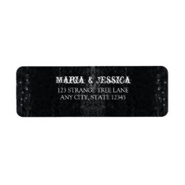 Gothic Decay Return Address Labels