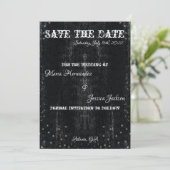 Gothic Decay Save the Dates Invitation Kaart (Staand voorkant)
