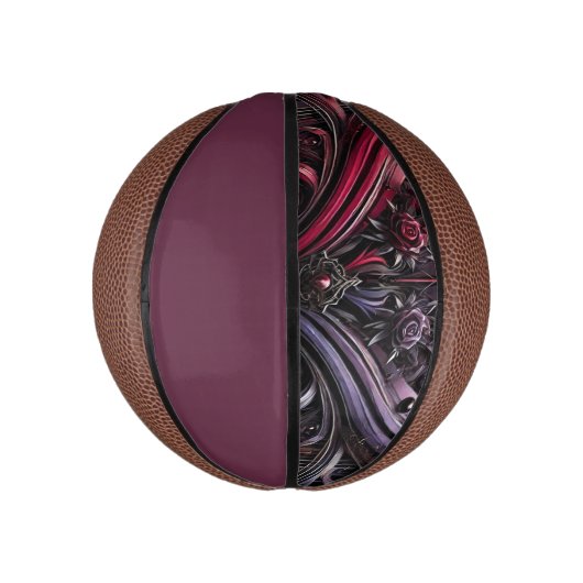 Gothic Design Basketbal op maat (Verticaal)