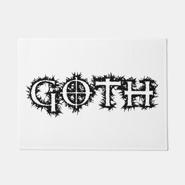 Gothic Deurmat (Voorkant)