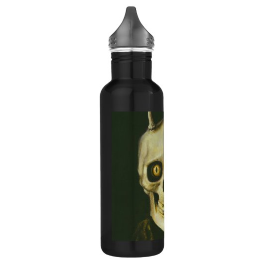 Gothic Devil Skull Waterfles (Links)